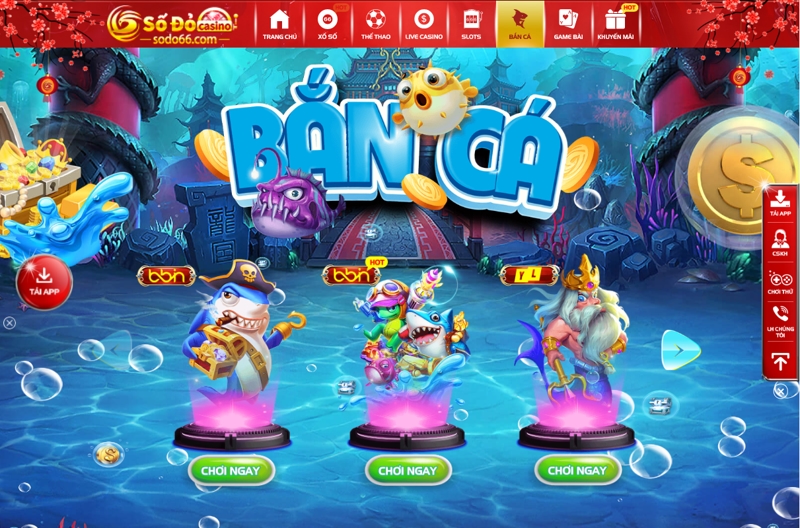  game bắn cá online tại số đỏ