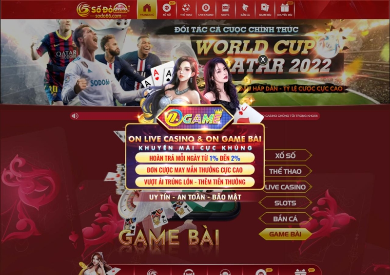 Chơi xì tố tại sodo casino